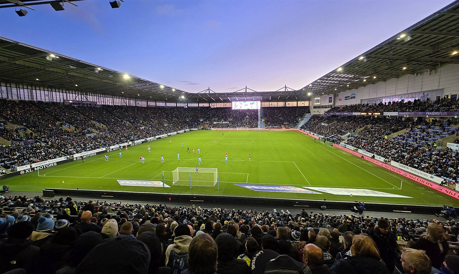 Coventry Building Society Arena, home of the Goliath