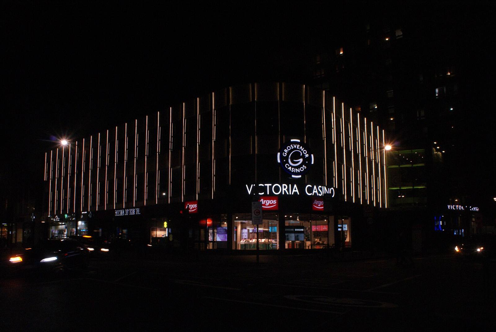The Grosvenor Victoria casino on Edgware Road, London